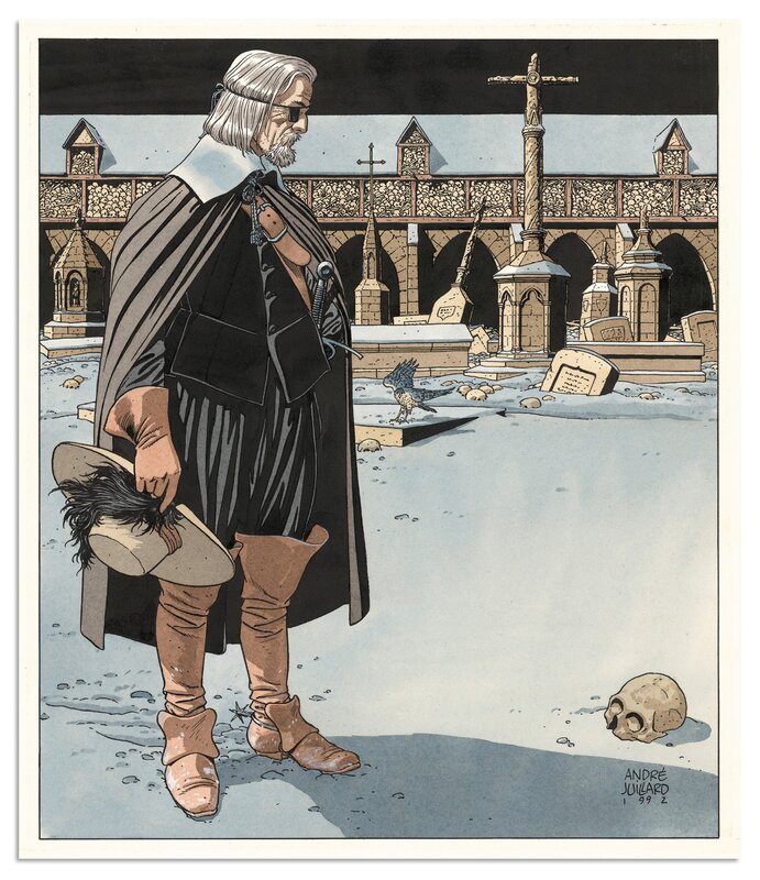 Les Sept vies de l’Epervier-Tome 7 La marque du Condor- Juillard - Couverture originale