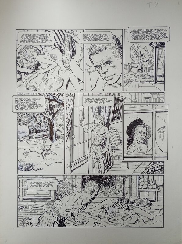 Parras - Le lièvre de Mars - Planche originale