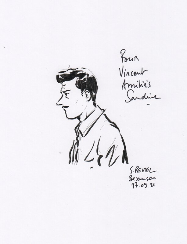 Sandrine Revel, Crepuscule des peres - Dédicace