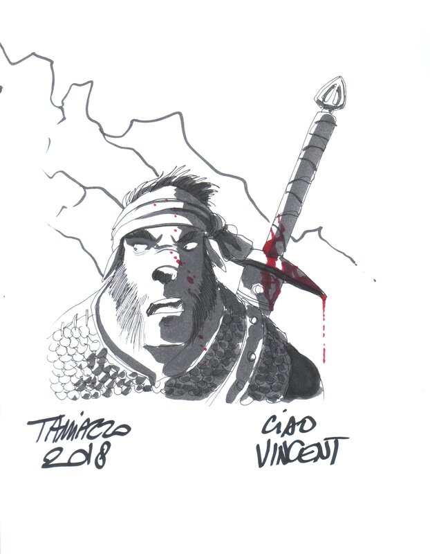 Cynocephales par Stefano Tamiazzo - Dédicace