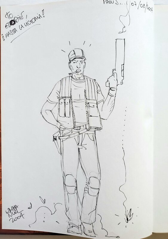 Emmanuel Vegliona, H.A.N.D.   T2 JUNGLE DE ROUILLE - Dédicace