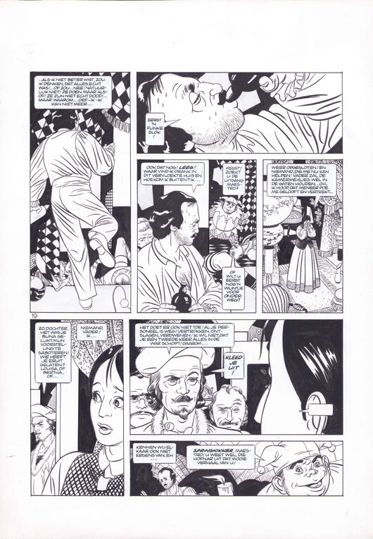 Dick Matena | 1987 | De laatste 5 dagen van E.A. Poe pl 19 - Comic Strip