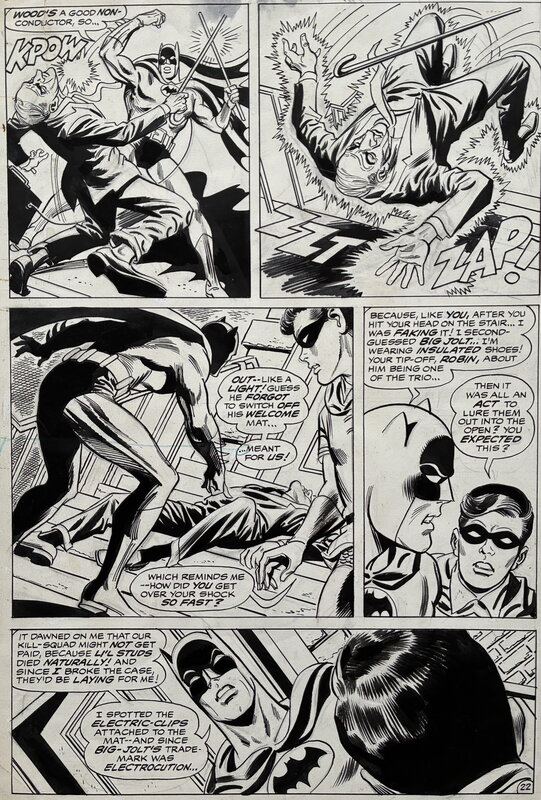 Irv Novick, Joe Giella, Batman #212 - Page 22 - Planche originale