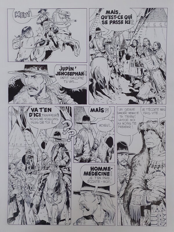 Jonathan Cartland par Michel Blanc-Dumont, Laurence Harlé - Planche originale