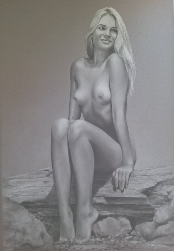 Magnifique pinup by unknown - Comic Strip