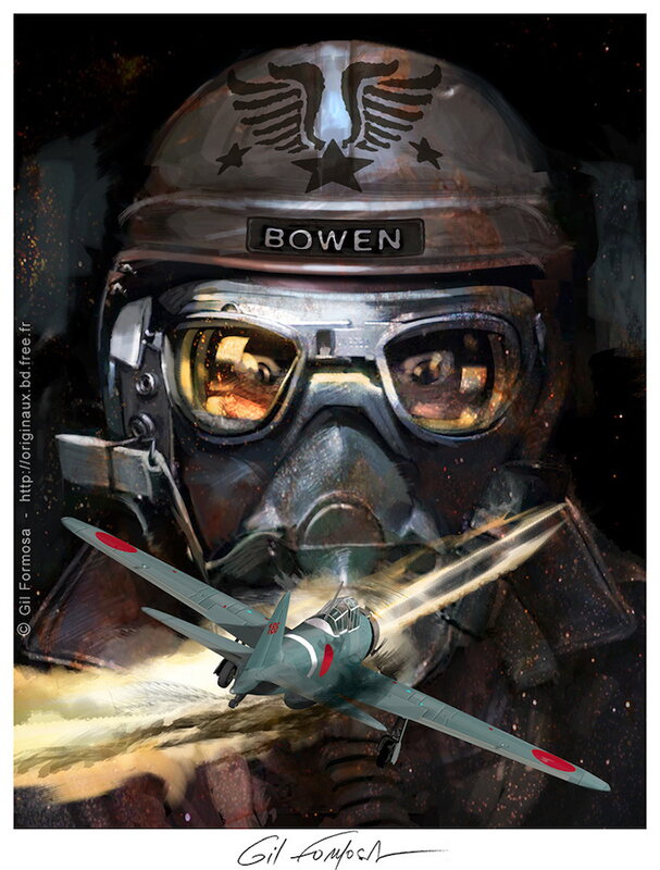 Gil Formosa, Sergent-Major BOWEN t2 - Couverture originale