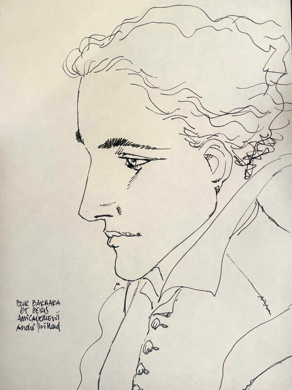 Portrait par André Juillard - Illustration originale