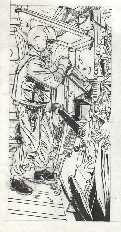 Bomb Road par Michel Koeniguer - Illustration originale