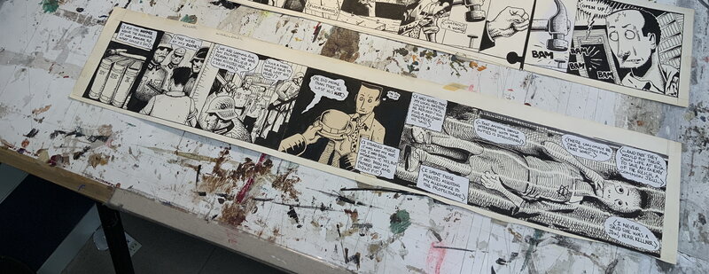 Stewart Kenneth Moore, Morris MULE:Taxidermist ‘The Tramp’s Recollection’ Part 3 - Comic Strip