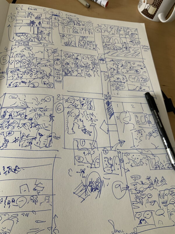 Stewart Kenneth Moore, Riley’s Rebels Series Finale Thumbnails - Dédicace