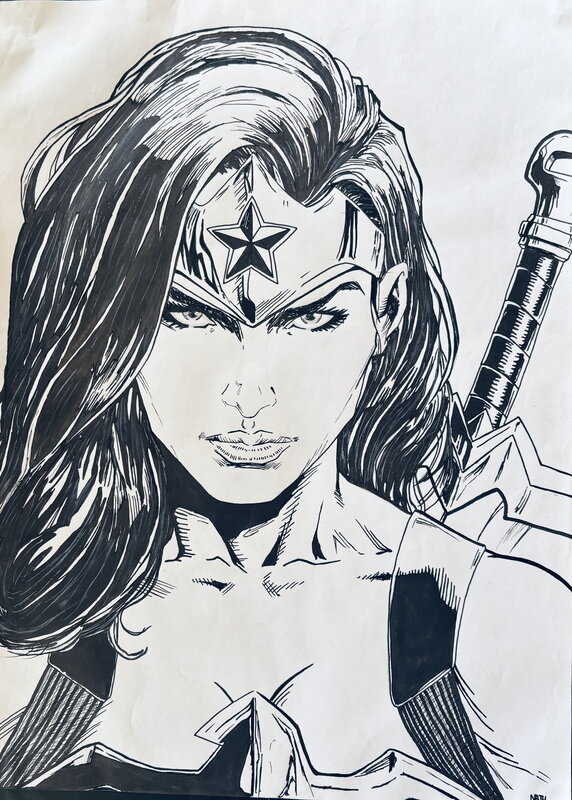 Wonder woman by Nath - Original Illustration
