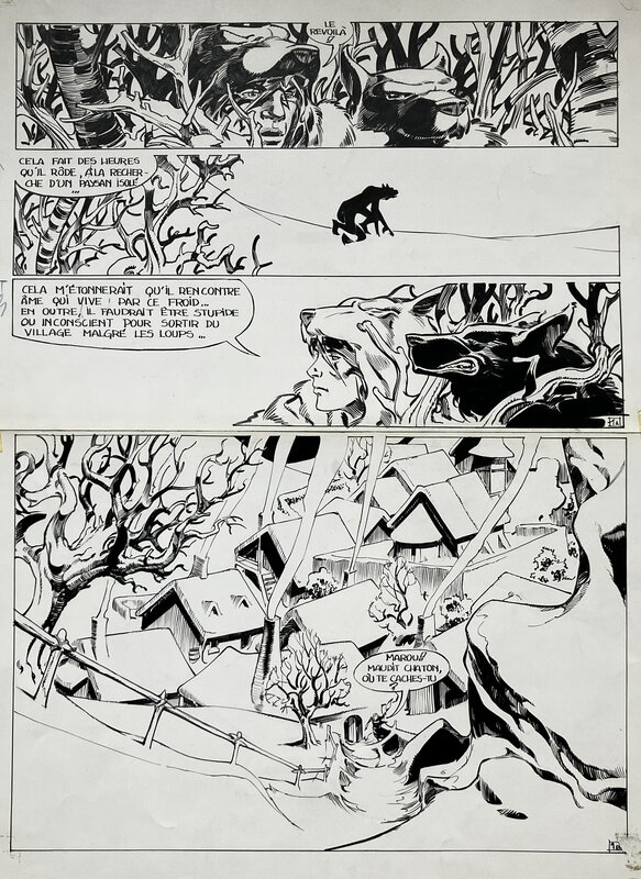 Tetfol par Éric - Planche originale