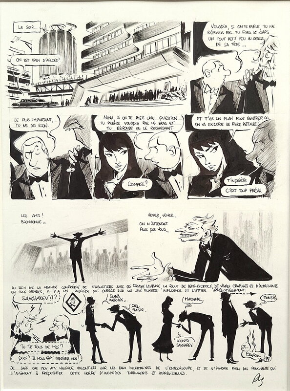 Pierre-Henry Gomont, Slava, T. 1 Après la chute - Planche originale