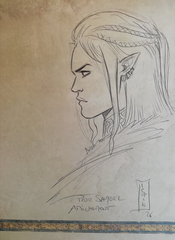 Eo Elfes tome 1 par Jean-Luc Istin - Dédicace