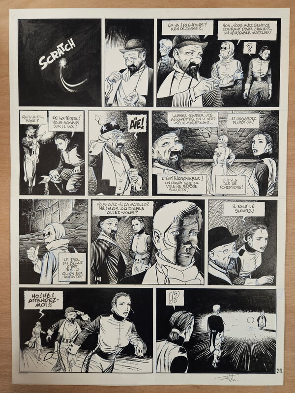 For sale - Fabrice Lebeault, Horologiom - Tome 05 - Planche 32 - Comic Strip
