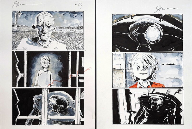 Jeff Lemire, Fishflies (Les éphémères) - Comic Strip