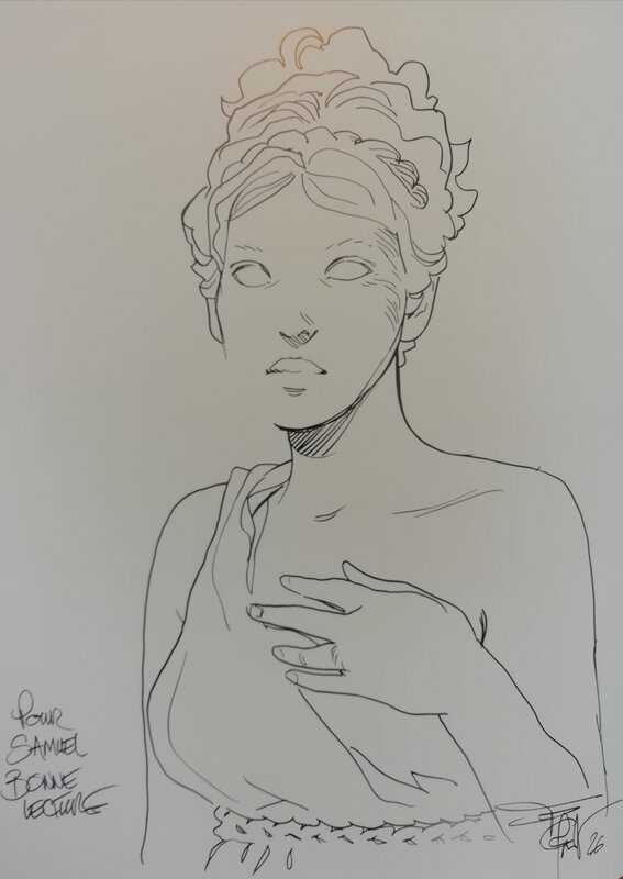 Pygmalion by Frédéric Peynet - Sketch