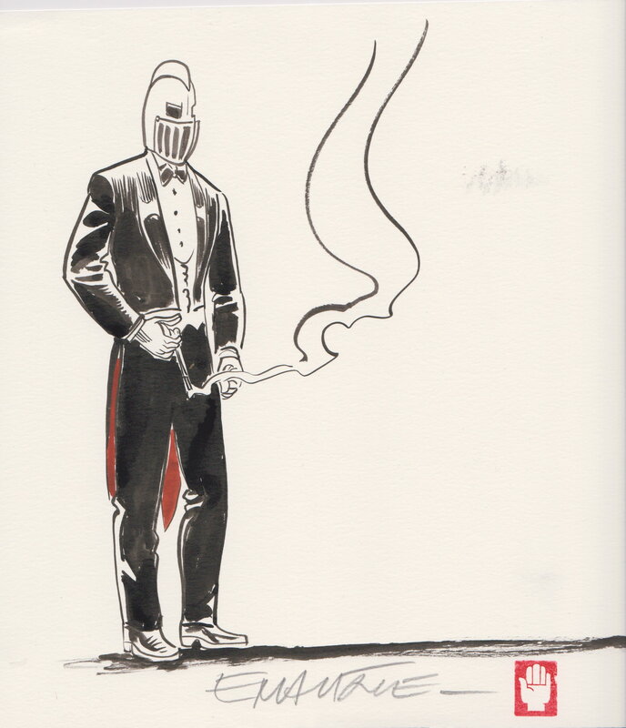 Monsieur Choc par Éric Maltaite - Illustration originale