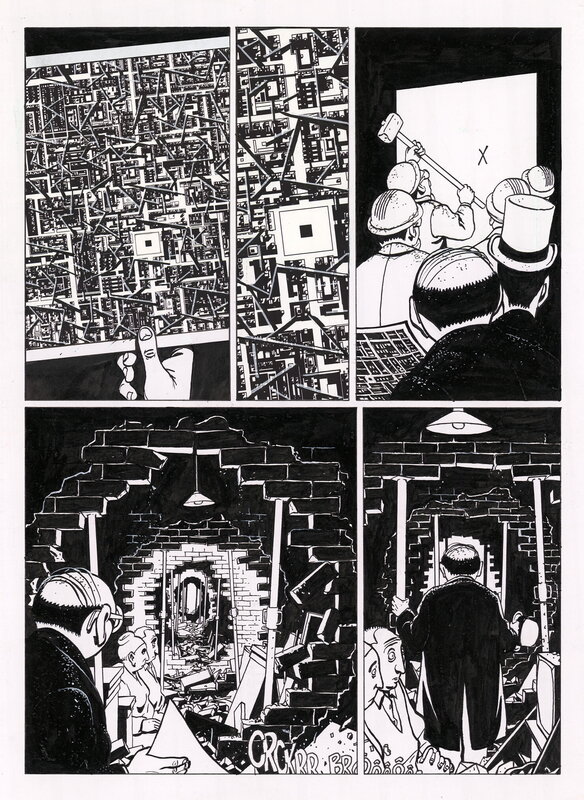 For sale - Mémoire morte by Marc-Antoine Mathieu - Comic Strip