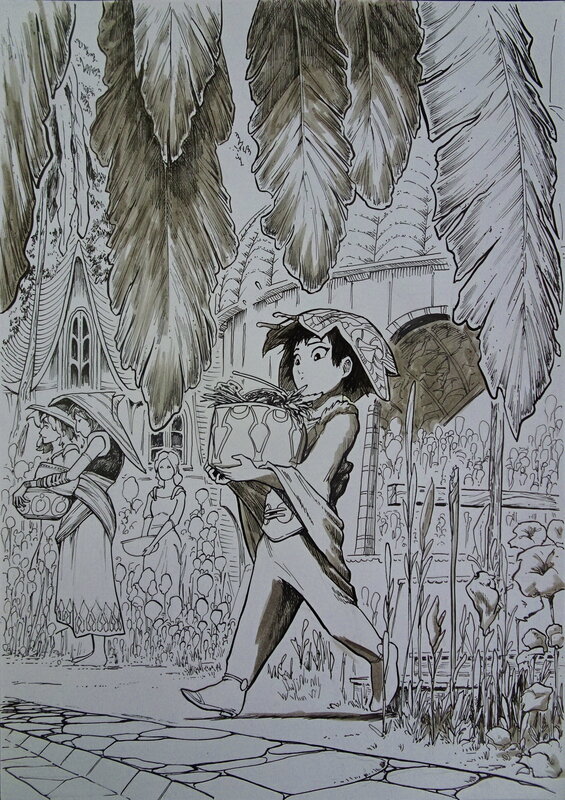 Au village by Eruthoth - Comic Strip