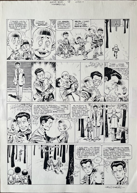 Paracuellos by Carlos Giménez - Comic Strip