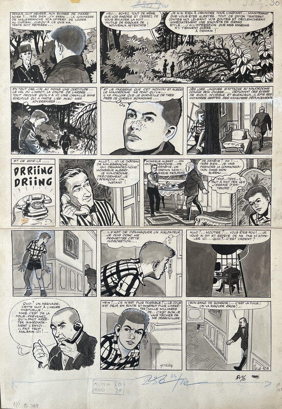 Jacques Legall by MiTacq, Jean-Michel Charlier - Comic Strip