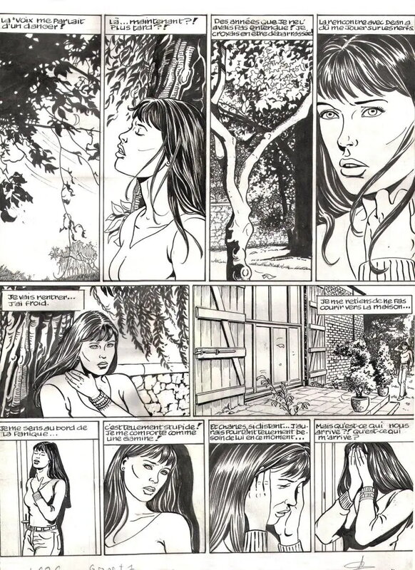 Viviane Nicaise, 6 jours et mourir, tome 2 planche 21 - Planche originale