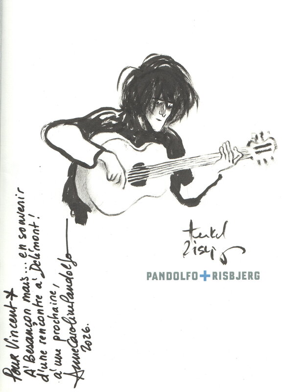 On était des Anges par Terkel Risbjerg, Caroline Pandolfo - Dédicace