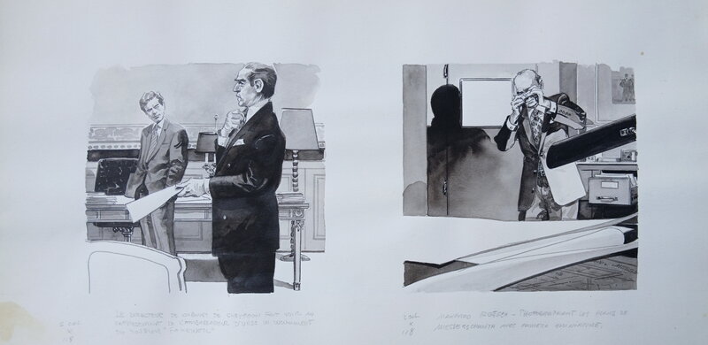 L'affaire FAREWELL par Victor De La Fuente - Illustration originale