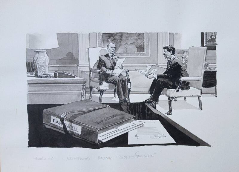 L'affaire FAREWELL par Victor De La Fuente - Illustration originale