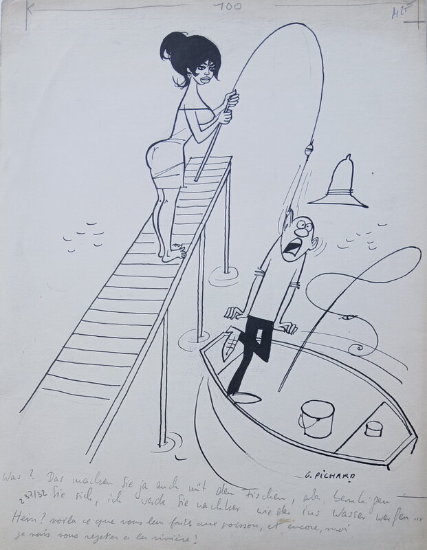 Pour l'exemple ! par Georges Pichard - Illustration originale