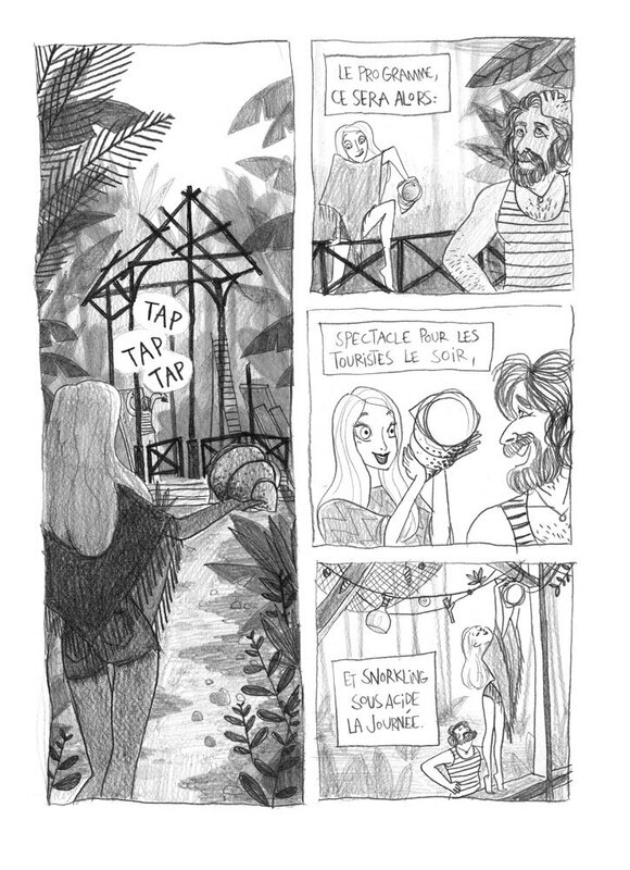 En vente - Pénélope Bagieu, California Dreamin’ – planche 025 - Planche originale