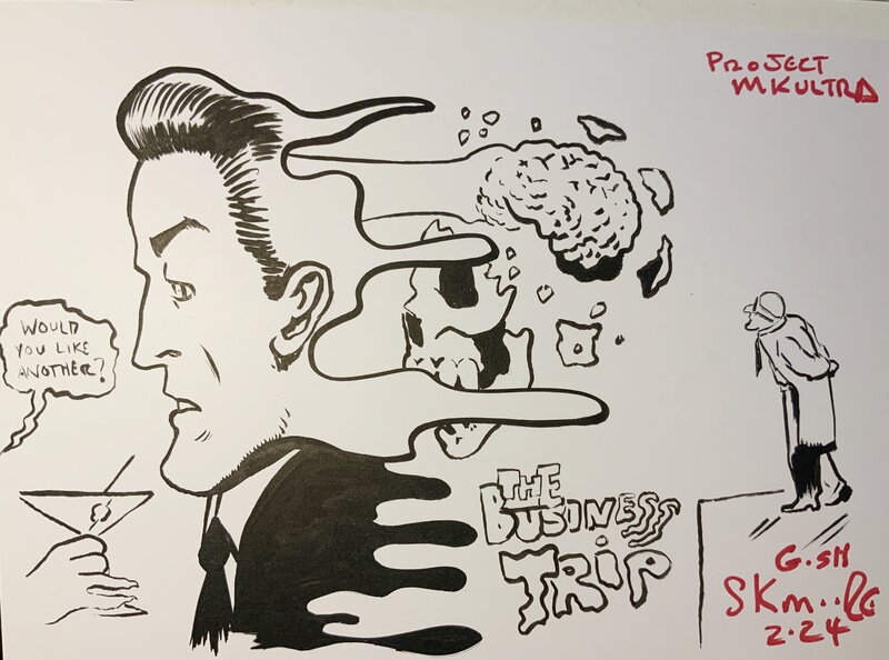 The Business Trip by Stewart Kenneth Moore - Comic Strip