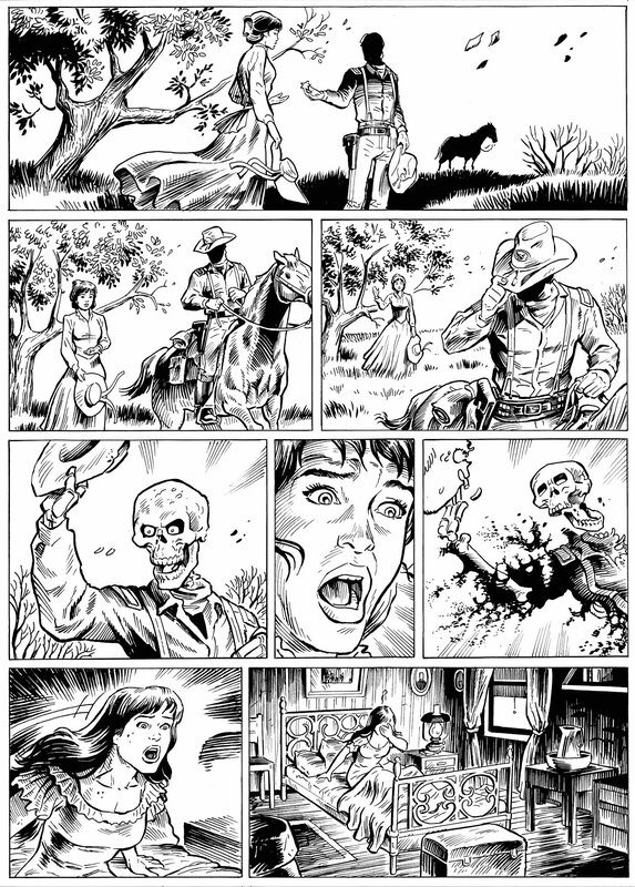 Martin Frei, Frau mit dem Silberstern page 10 - Comic Strip