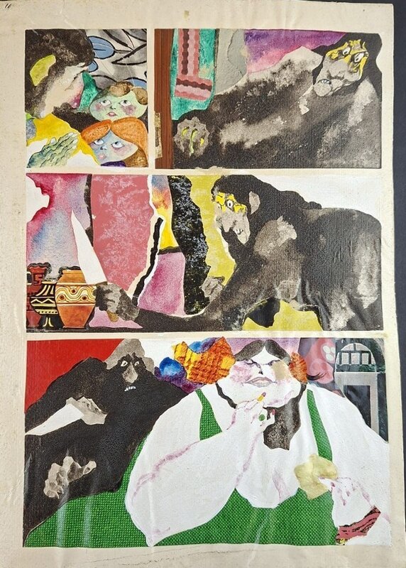 Hanzel y Grethel by Alberto Breccia - Planche originale