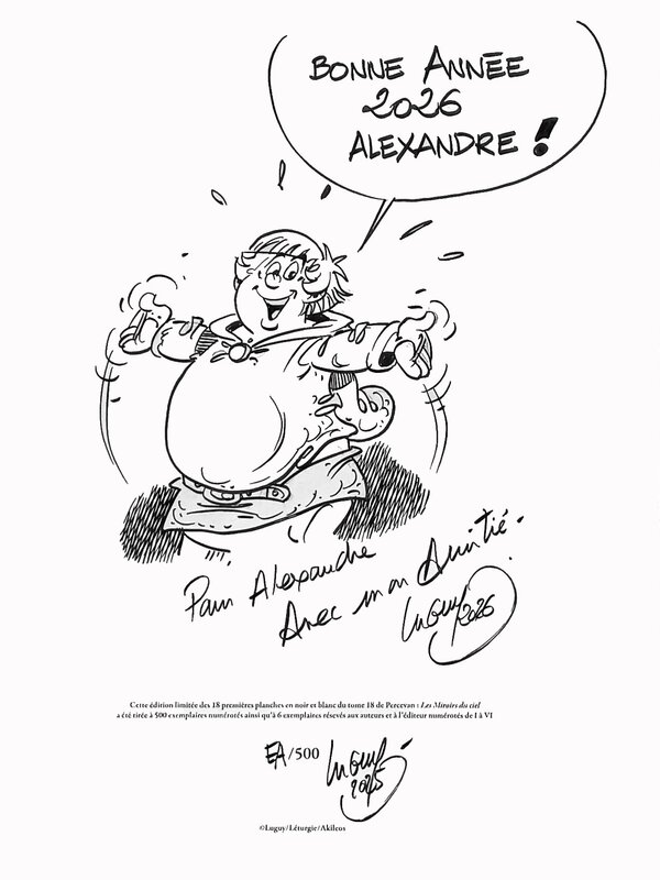 Philippe Luguy, Percevan / Kervin - dedicace - Dédicace