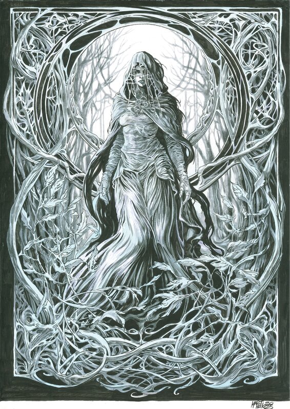 Paolo Martinello, Pendragon - Couverture t3- Le roi qui ne voulait pas régner - Couverture originale