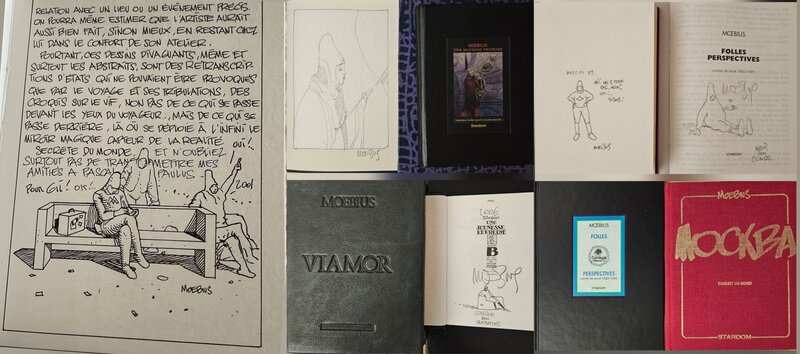 Les 6 Carnets de Moebius - Dédicace