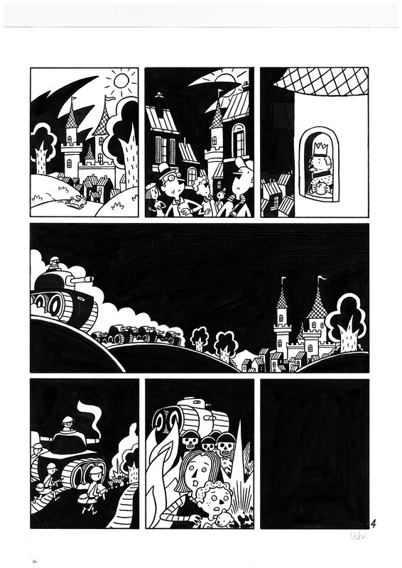 Page 4 par Ulf Keyenburg - Planche originale