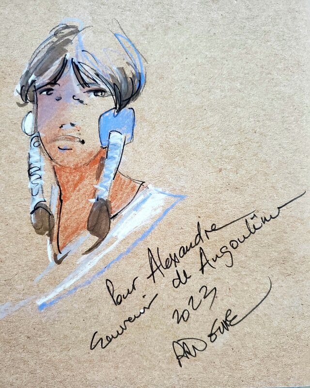 POCAHONTAS by Patrick Prugne - Sketch