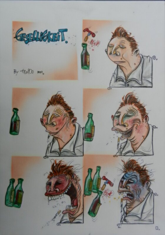 Page 1 par Guido Sieber - Planche originale