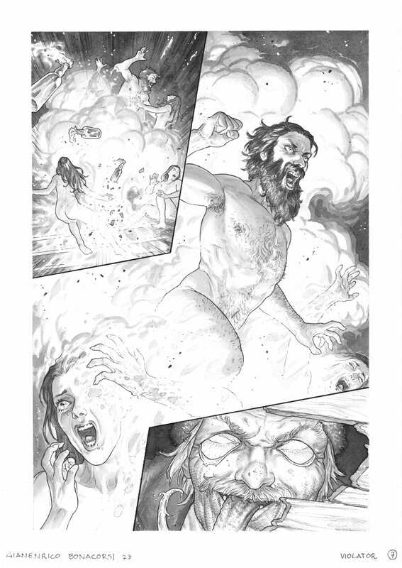 Gianenrico Bonacorsi, Marc Andreyko, Gil Formosa, Spawn Violator #5 - Planche 7 - Comic Strip