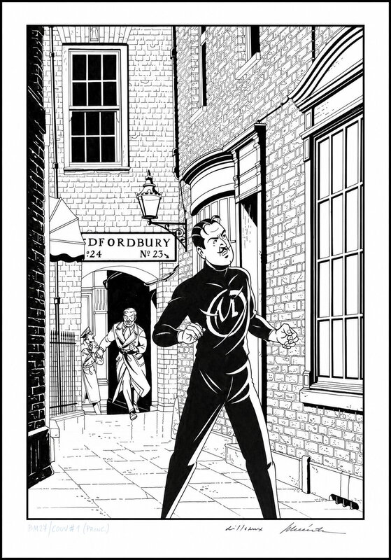 Christian Cailleaux, Blake et Mortimer : 27. Le Cri du Moloch - Couverture originale