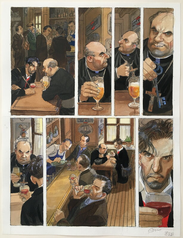 Matteo - Tome 6 par Jean-Pierre Gibrat - Planche originale