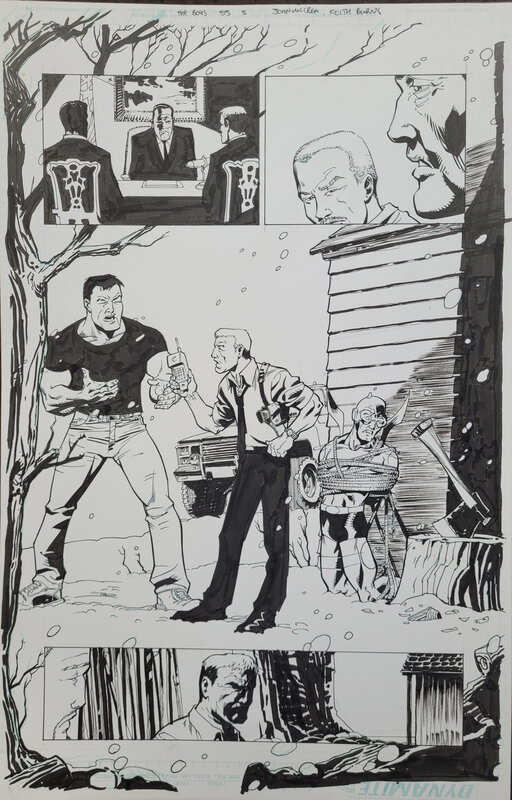 The Boys #55 page 5 par John McCrea, Keith Burns, Garth Ennis - Planche originale