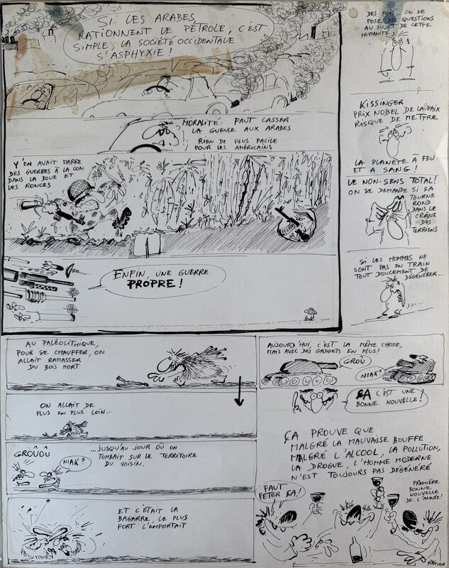 La guerre by Jean-Marc Reiser - Comic Strip