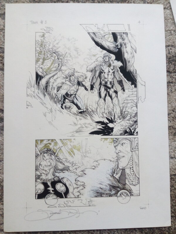 En vente - Thor / simone bianchi - Planche originale