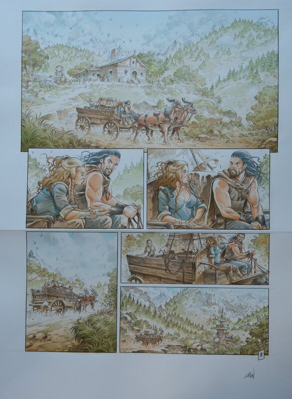 Les HAUTES HERBES by Grun - Comic Strip