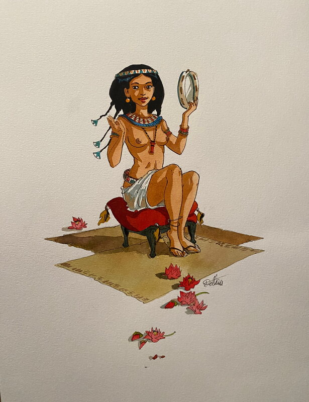 Isabelle Dethan, illustration originale, 