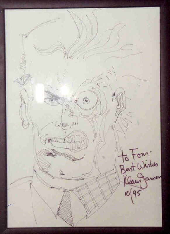 Klaus Janson Two Face - Sketch